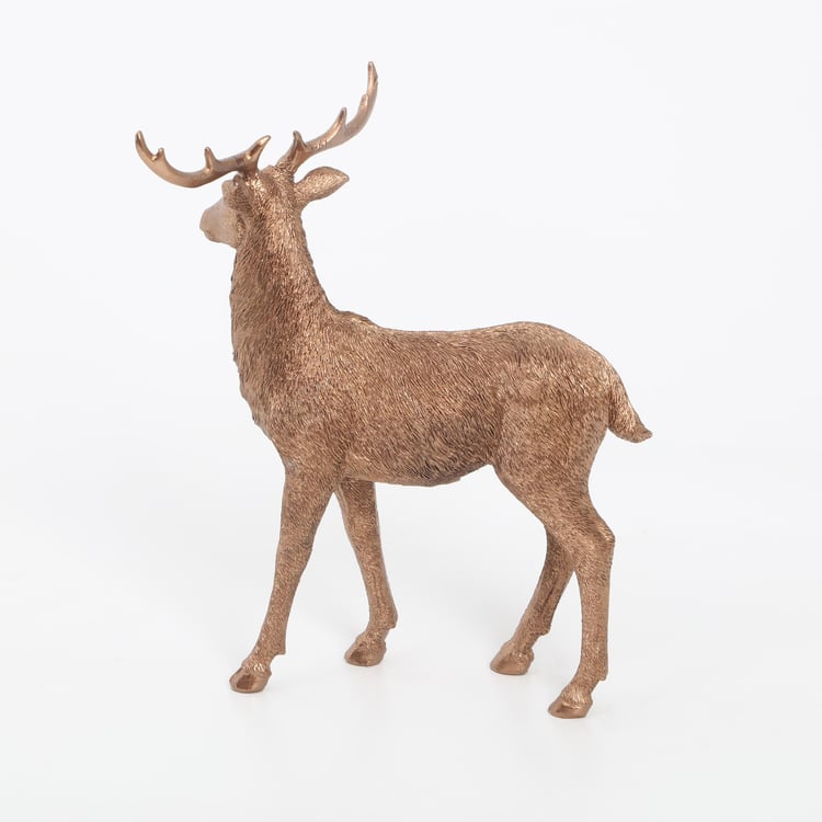 Magnus Set of 2 Polyresin Reindeer Figurines