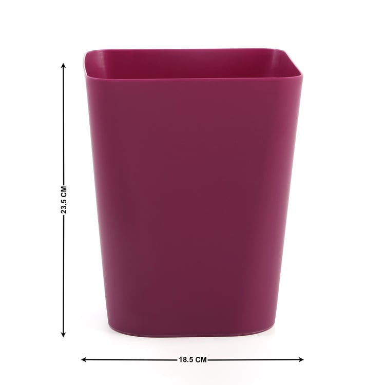 Pacific Emery Polypropylene Open Waste Bin - 6.5L