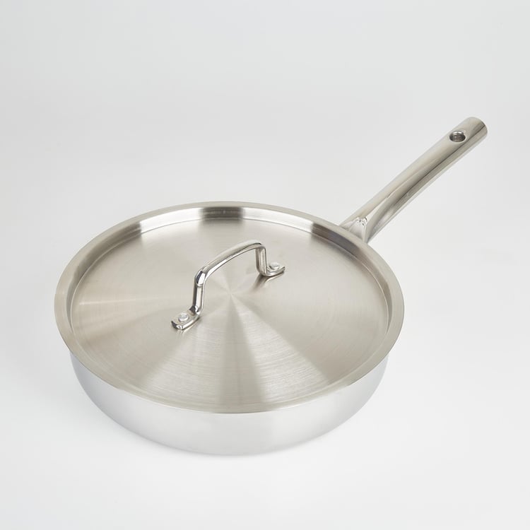 Valeria Carin Stainless Steel Saute Pan with Lid - 2.5L