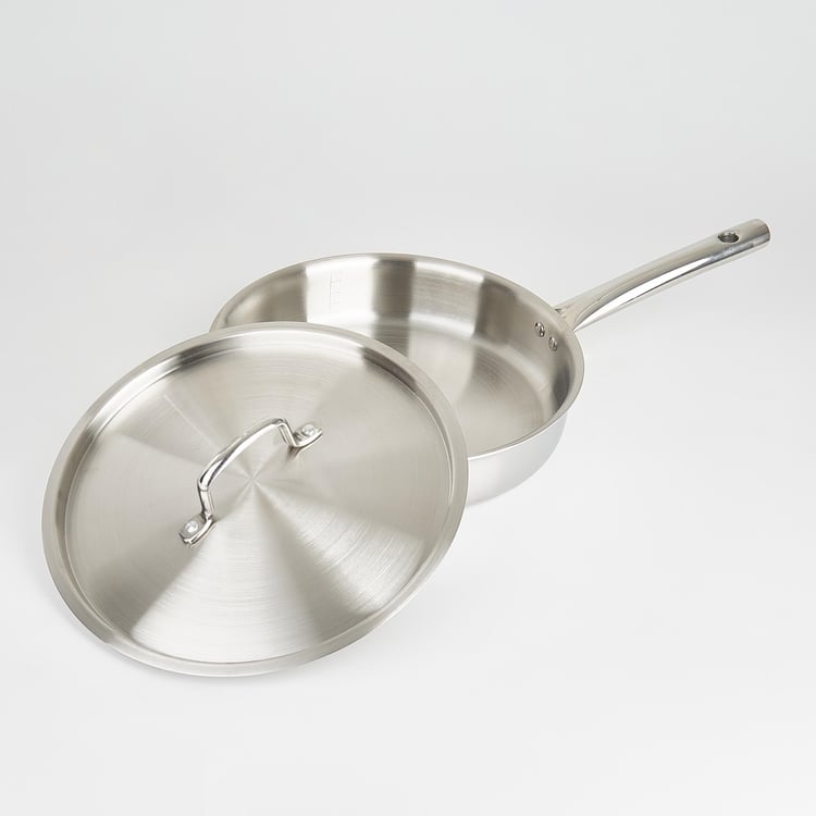 Valeria Carin Stainless Steel Saute Pan with Lid - 2.5L