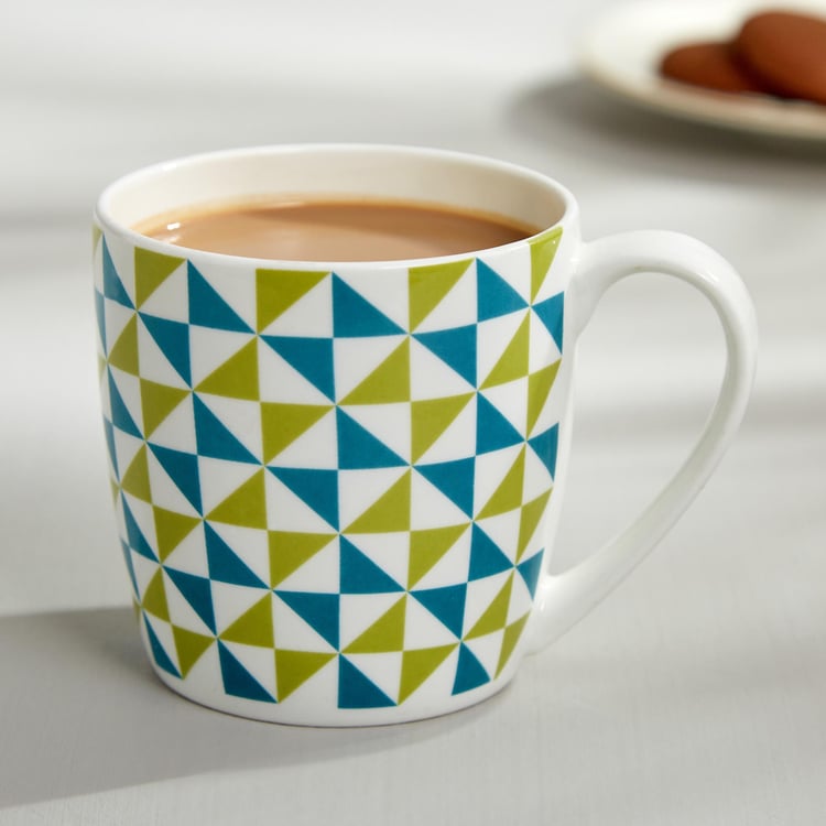 Heva Bone China Printed Mug - 240ml