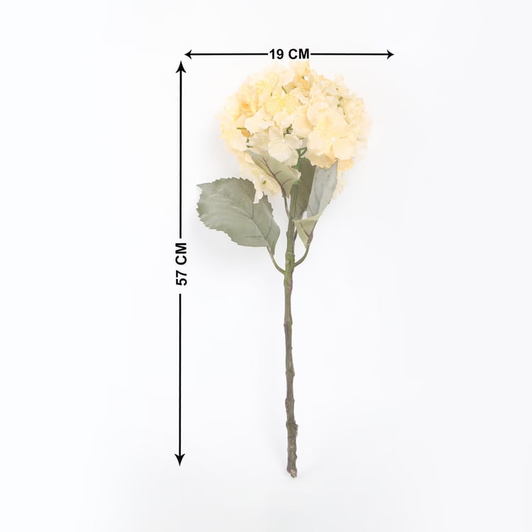 Botanical Artificial Hydrangea Flower Stick - 57cm