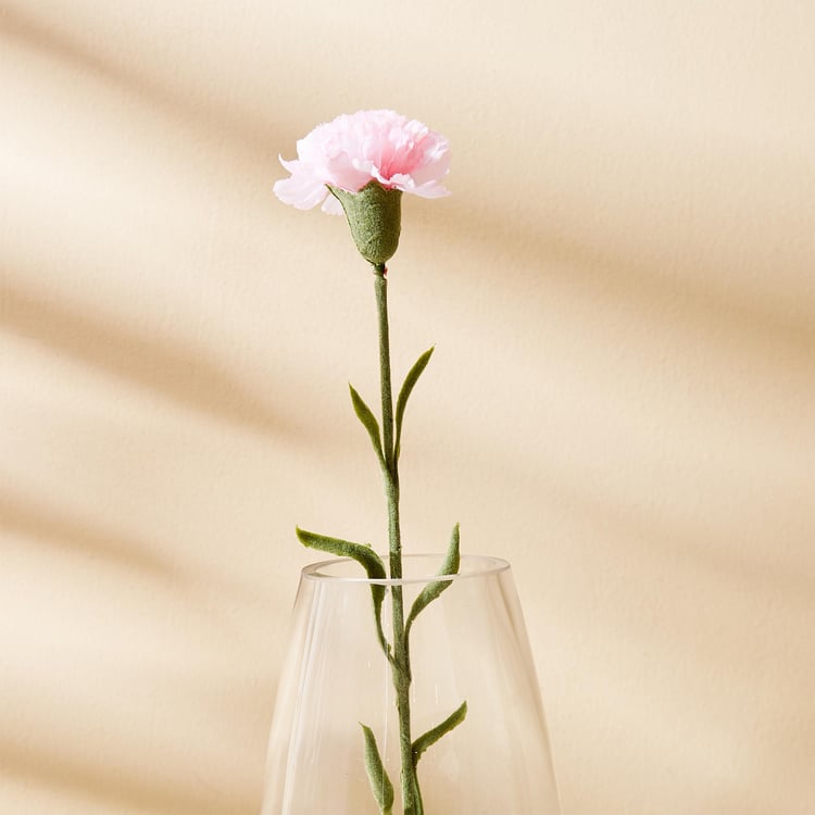 Botanical Artificial Carnation Flower Stick - 62cm