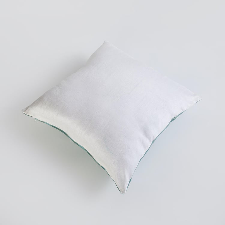 Corsica Kamal Set of 2 Foil Printed Cushion Covers - 40x40cm