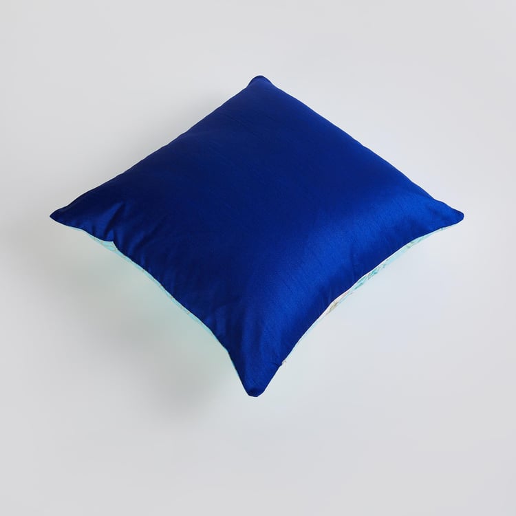 Corsica Mayur Set of 2 Foil Printed Cushion Covers - 40x40cm