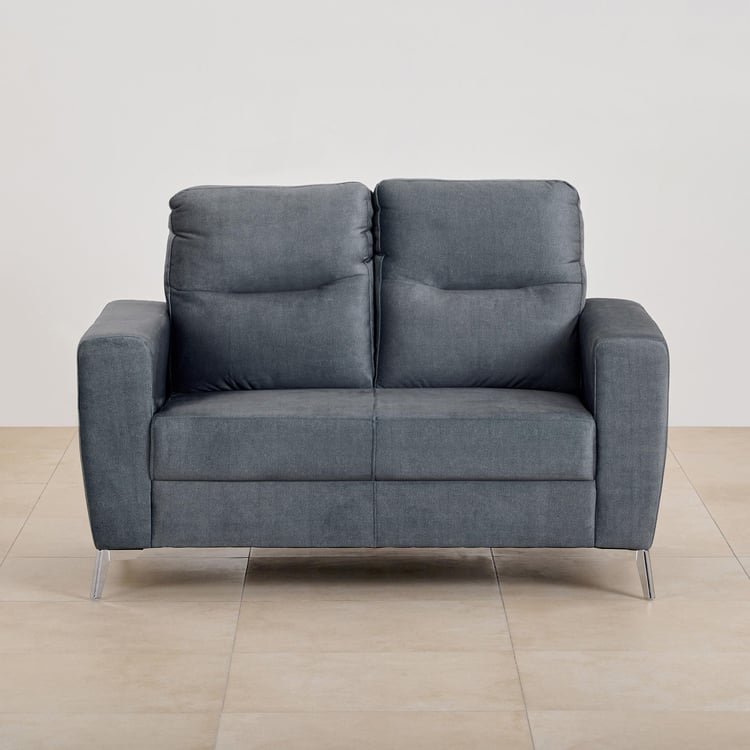 Helios Vive Fabric 2-Seater Sofa - Grey