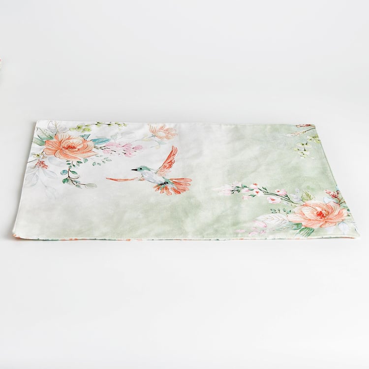 Moksha Velvet Printed Reversible Placemat