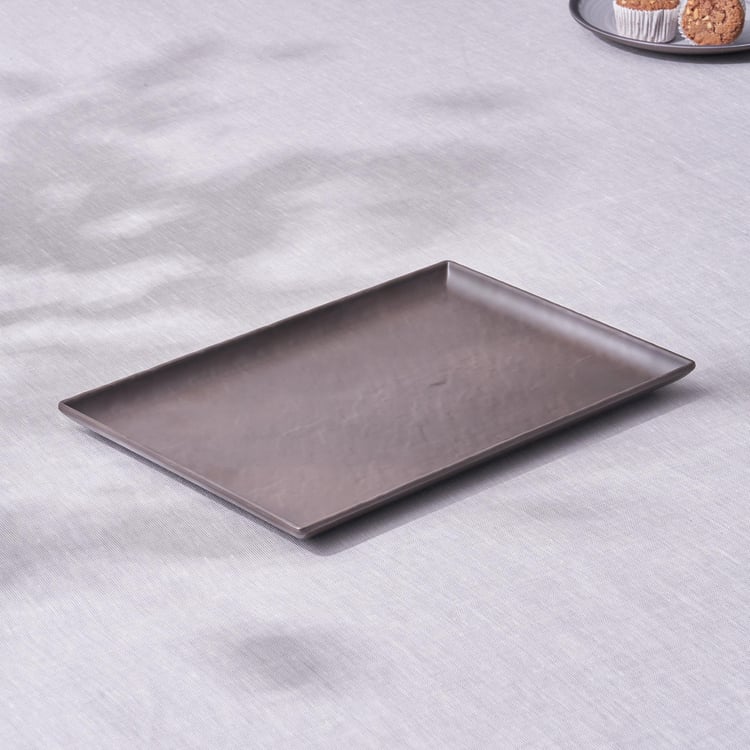 Meadows Solids Melamine Serving Platter - 30x20cm