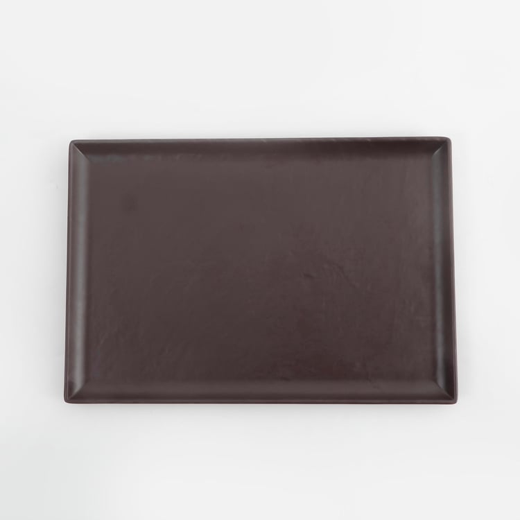 Meadows Solids Melamine Serving Platter - 30x20cm