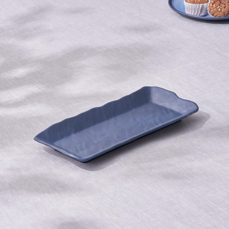 Meadows Solids Melamine Small Platter - 27x12cm