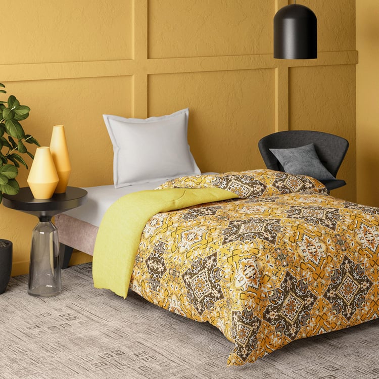 PORTICO Marvella Cotton Printed Single Comforter