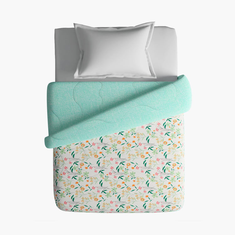 PORTICO Marvella Cotton Floral Print Single Comforter