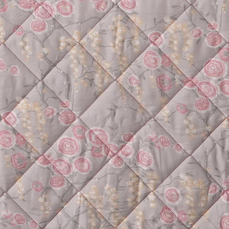 MASPAR Optimist Bloom Cassia Cotton Printed Single Quilt