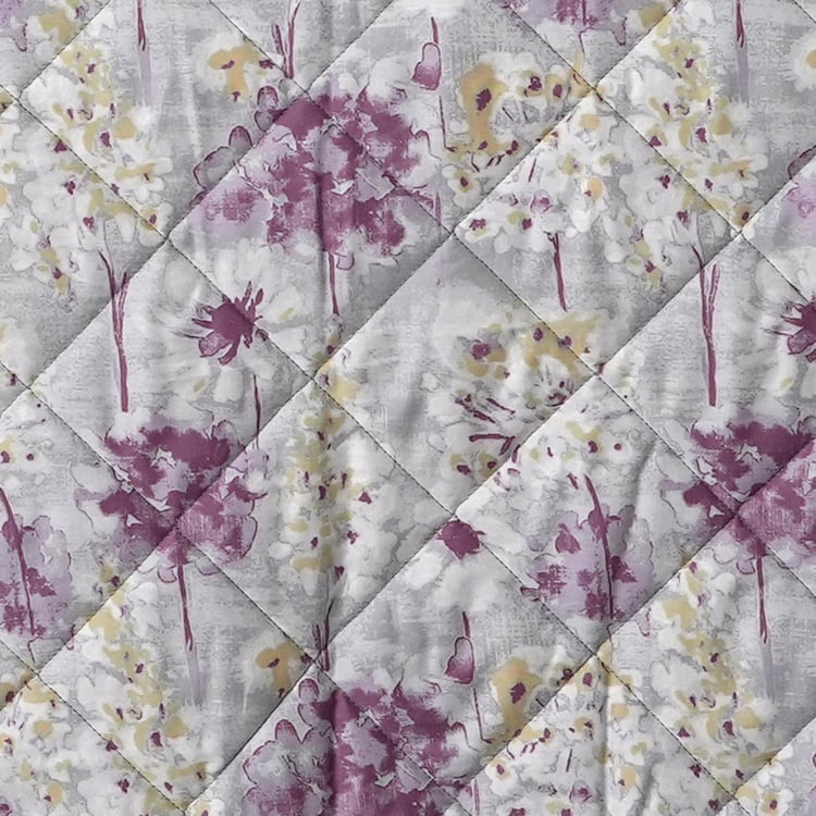 MASPAR Optimist Bloom Cotton Printed Single Quilt