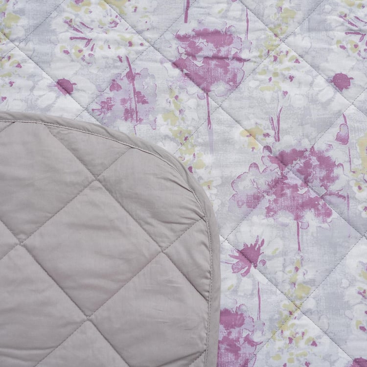 MASPAR Optimist Bloom Cotton Printed Single Quilt