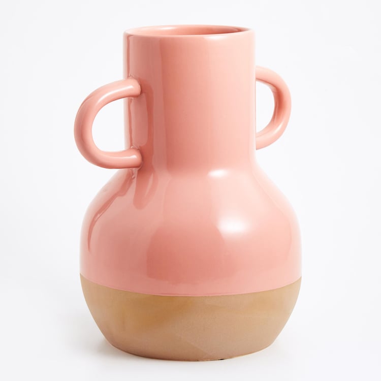 Colour Refresh Ceramic Vase with Handle