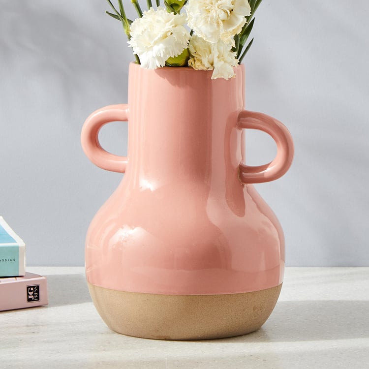 Colour Refresh Ceramic Vase with Handles