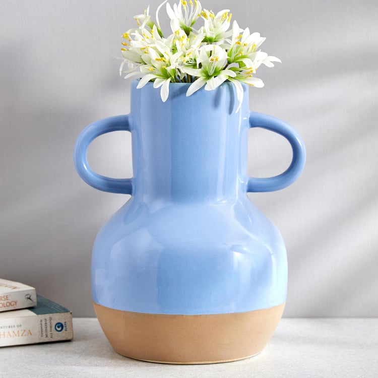 Colour Refresh Ceramic Vase with Handle