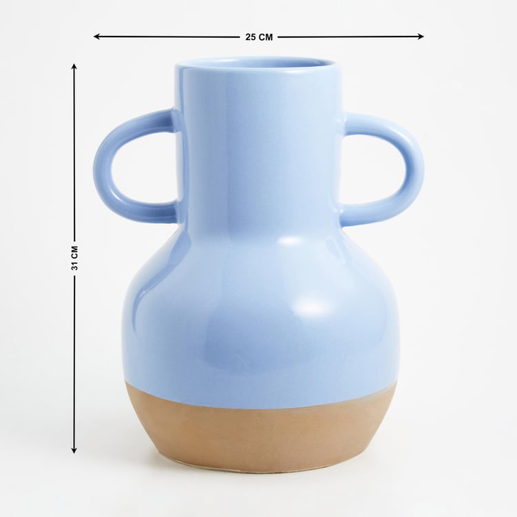 Colour Refresh Ceramic Vase with Handle