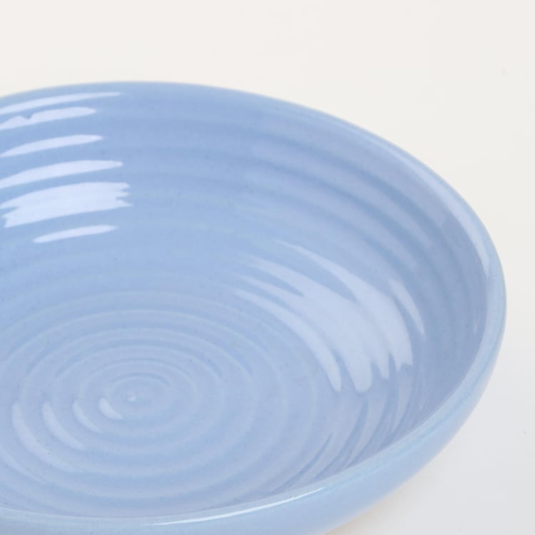 Buy Colour Refresh Ceramic Ribbed Bowl from Home Centre at just INR 499.0