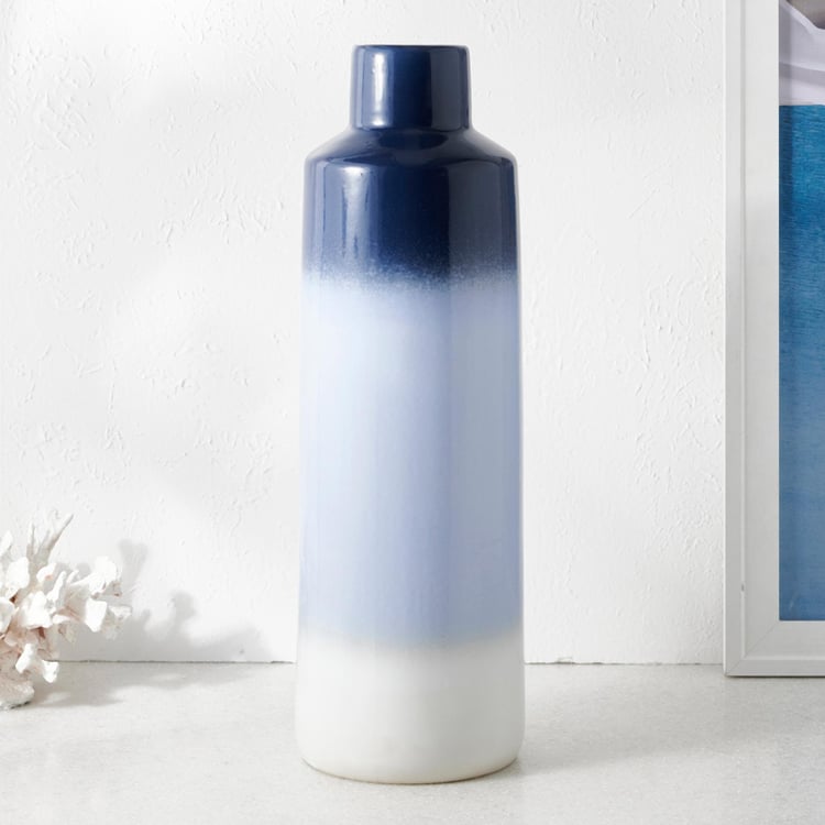 Splendid Santorini Ceramic Ombre Vase