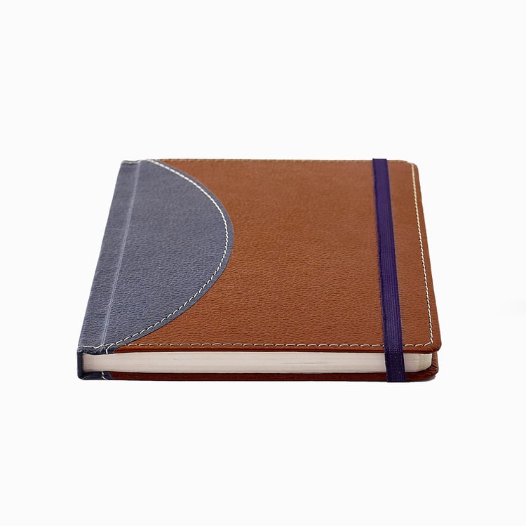 Orion Detroit Faux Leather Hard Cover A5 Ruled Notebook