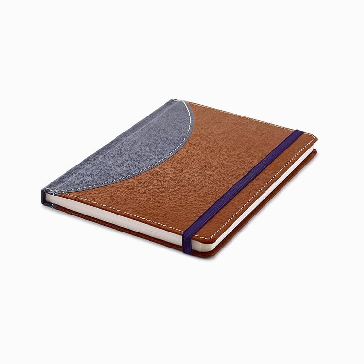 Orion Detroit Faux Leather Hard Cover A5 Ruled Notebook