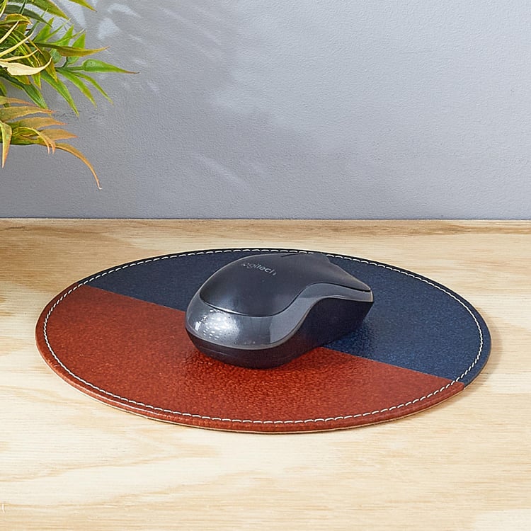 Orion Detroit Faux Leather Mouse Pad