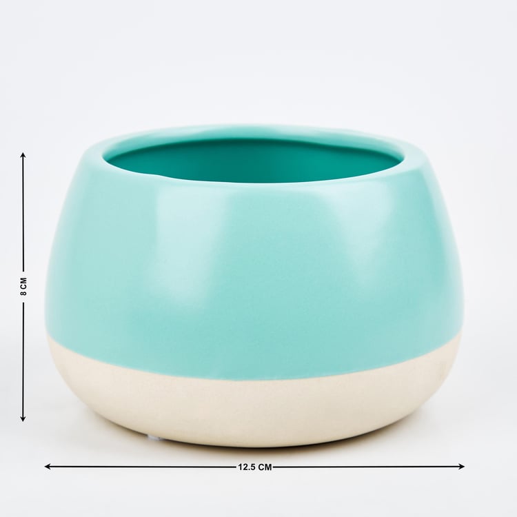 Garnet Grace Ceramic Colourblock Planter