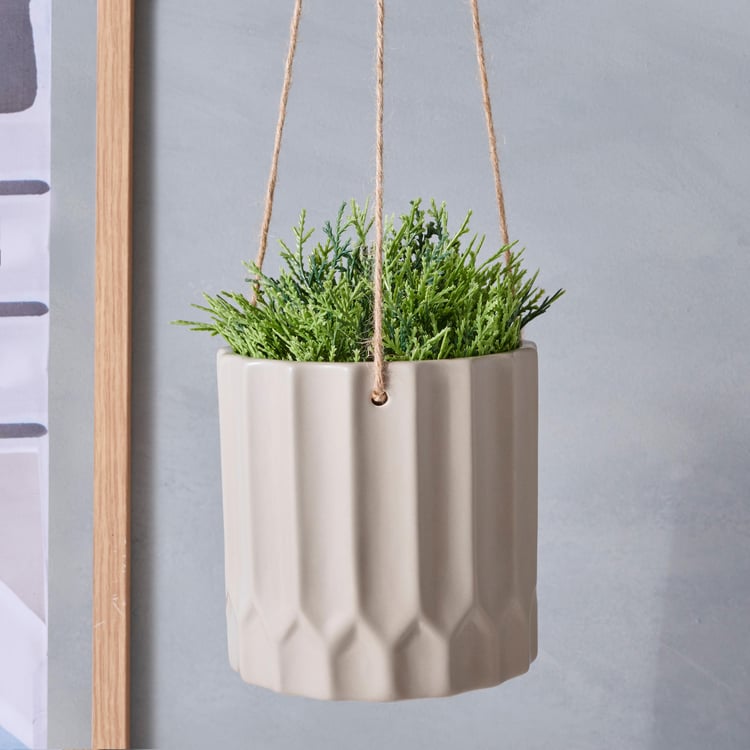 Gloria Ceramic Hanging Planter