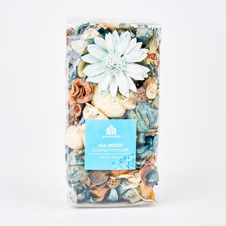 Blossom Set of 2 Floral Garden and Sea Breeze Potpourri - 140gm