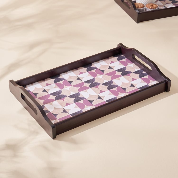 Gracie Wooden Serving Tray - 43x24cm