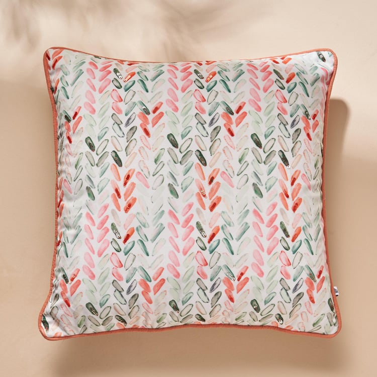 Extravagance Moksha Embellished Cushion Cover - 40x40cm