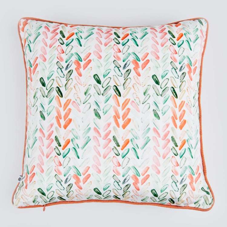 Extravagance Moksha Embellished Cushion Cover - 40x40cm