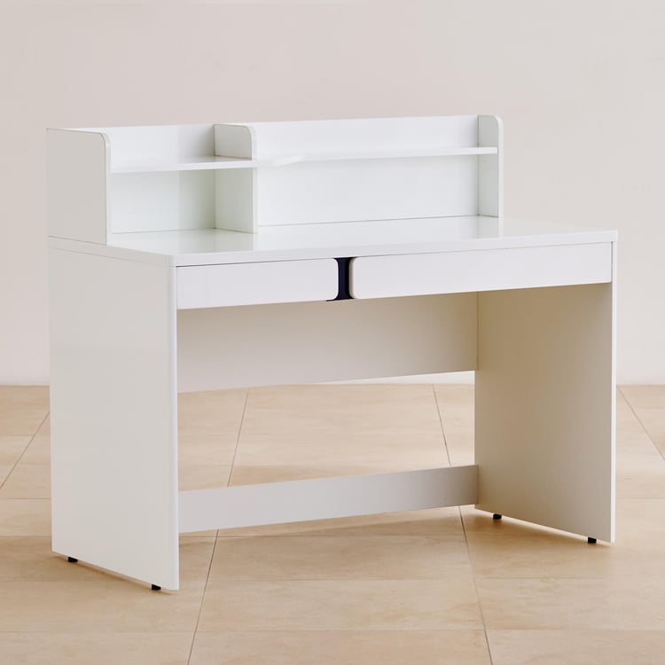 Polaris Study Table - White