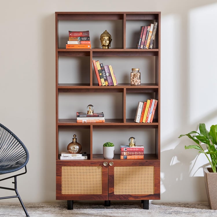 Elsa 4-Tier Book Shelf - Brown