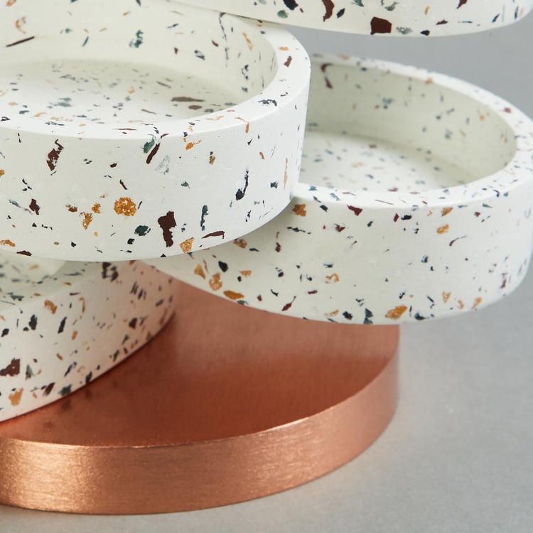 Splendid Terra Roza Ceramic Desk Organizer