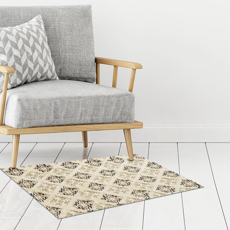 Windsor Cotton Blend Tufted Dhurrie - 90x60cm