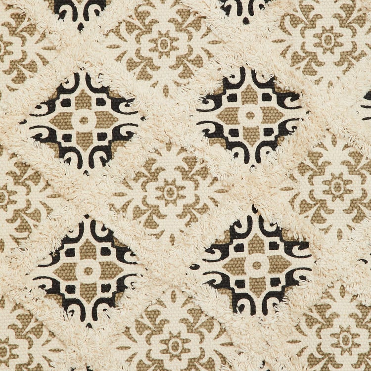 Windsor Cotton Blend Tufted Dhurrie - 90x60cm