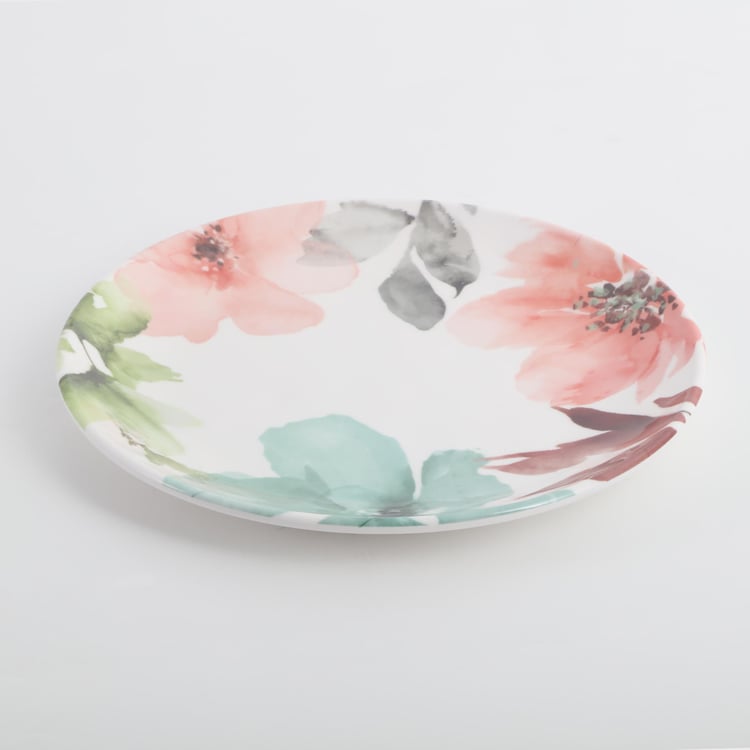 Hello Spring Melamine Printed Dinner Plate - 27.8cm