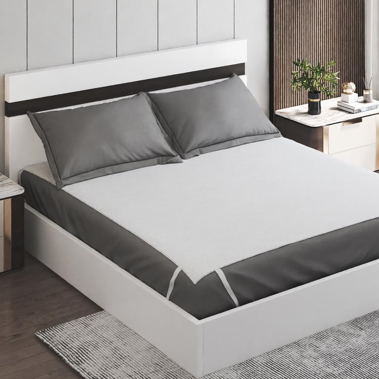 Bombora Knitted Terry Queen Mattress Protector