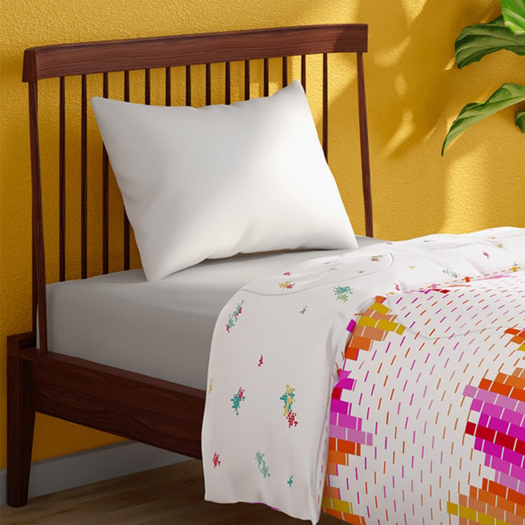 PORTICO Pixelmania Cotton Printed Single Comforter