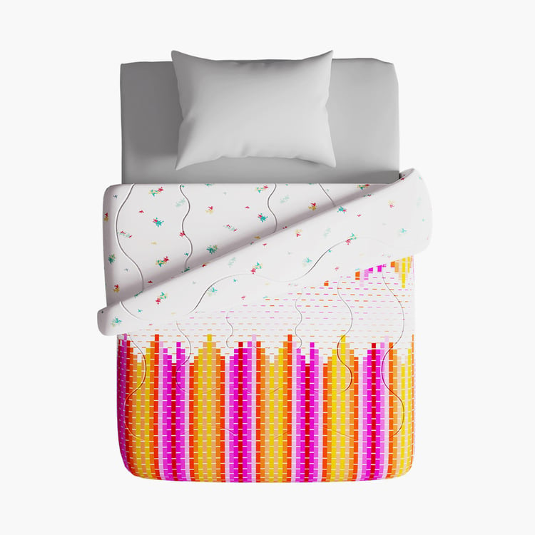 PORTICO Pixelmania Cotton Printed Single Comforter