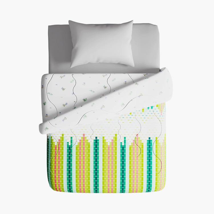 PORTICO Pixelmania Cotton Printed Single Comforter