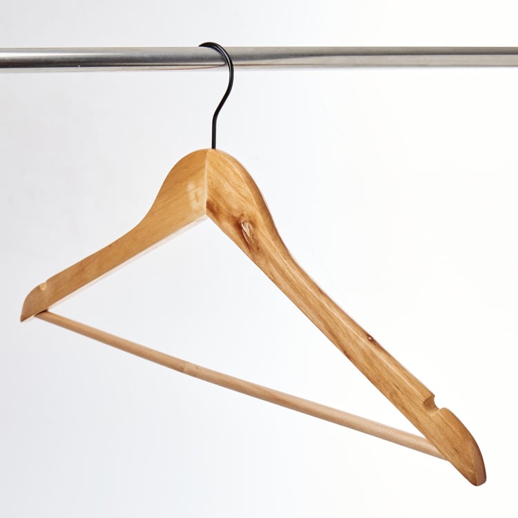 Pacific Winston Set of 8 Wooden Clothes Hangers