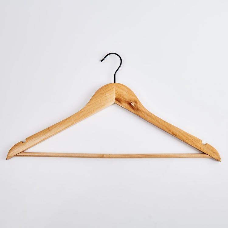 Pacific Winston Set of 8 Wooden Clothes Hangers