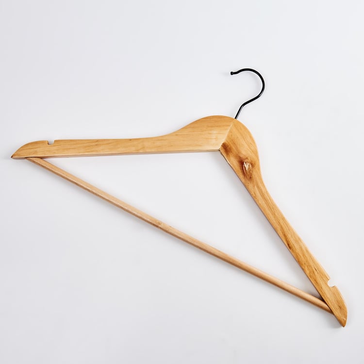 Pacific Winston Set of 8 Wooden Clothes Hangers