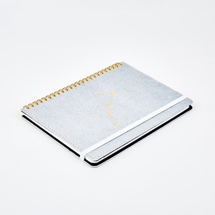 Corsica Zodiac Taurus Hard Cover A5 Notebook