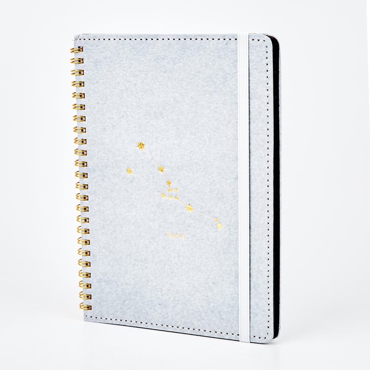 Corsica Zodiac Taurus Hard Cover A5 Notebook