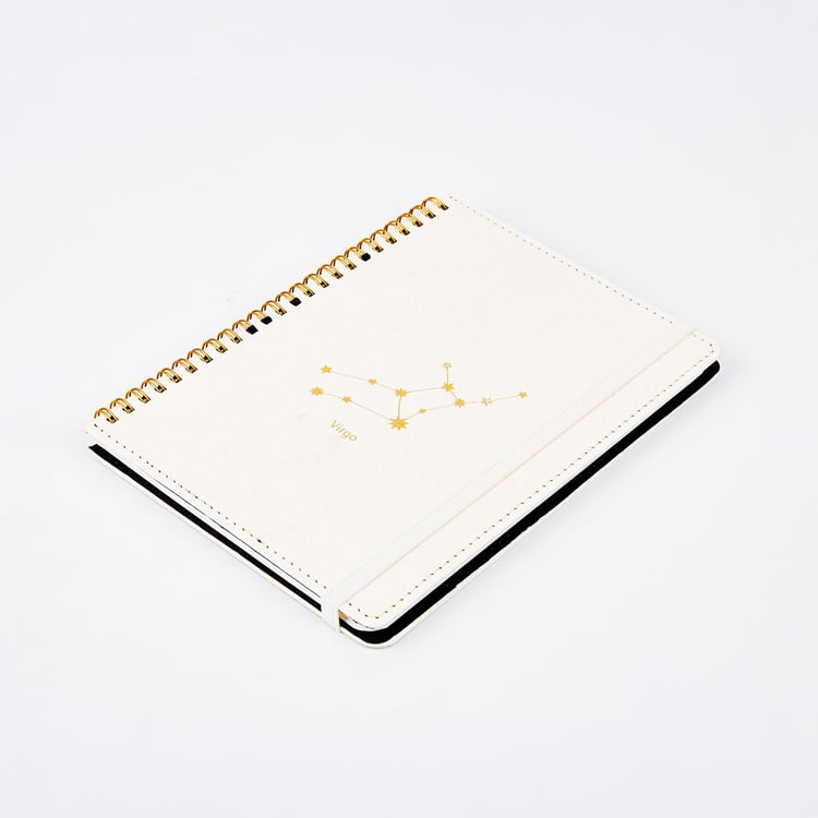 Corsica Zodiac Virgo Hard Cover A5 Notebook